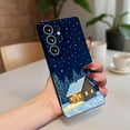 thumbnail image 7 of SKLYDDI Multicolor Snowy Woods Cabin for Galaxy A31 Case - Serene Winter Night Textured Elements, TPU, Aesthetic Cute, 7 of 7