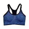 thumbnail image 1 of Brasier sin Varillas Mujer Sujetador de Tela de Mantequilla con Hebilla Frontal y Borde de Encaje para Mujer, sin Aro de Acero, Ajuste sin Costuras, para Yoga y Dormir, Talla Grande Mediana, 1 of 3