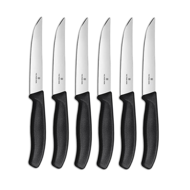Juego de cuchillos para carne Victorinox Swiss Classic de 6 piezas de acero inoxidable