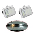 thumbnail image 5 of 4 piezas de luz de matrícula de automóvil para W204/W212 W216 W221 W207 18 luces LED blancas para matrícula trasera, 5 of 5