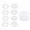 Clear Style 1 Without Stopper, variant on BIMZUC 4pcs Silicone Nursing Cups Spill Prevention Breastmilk Collection Shells Wearable Breast Milk Catcher No Stopper Style 1 (4.33 inches / 11 cm)