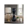 thumbnail image 3 of Decorative Iridescent Hourglass - Modern Sculpture for Home, Living Room, Bedroom, or Office Decor - Elegant Accent for House Shelf Decor, Coffee Table Display, or Mantel Centerpiece - 20", Blue, 3 of 14