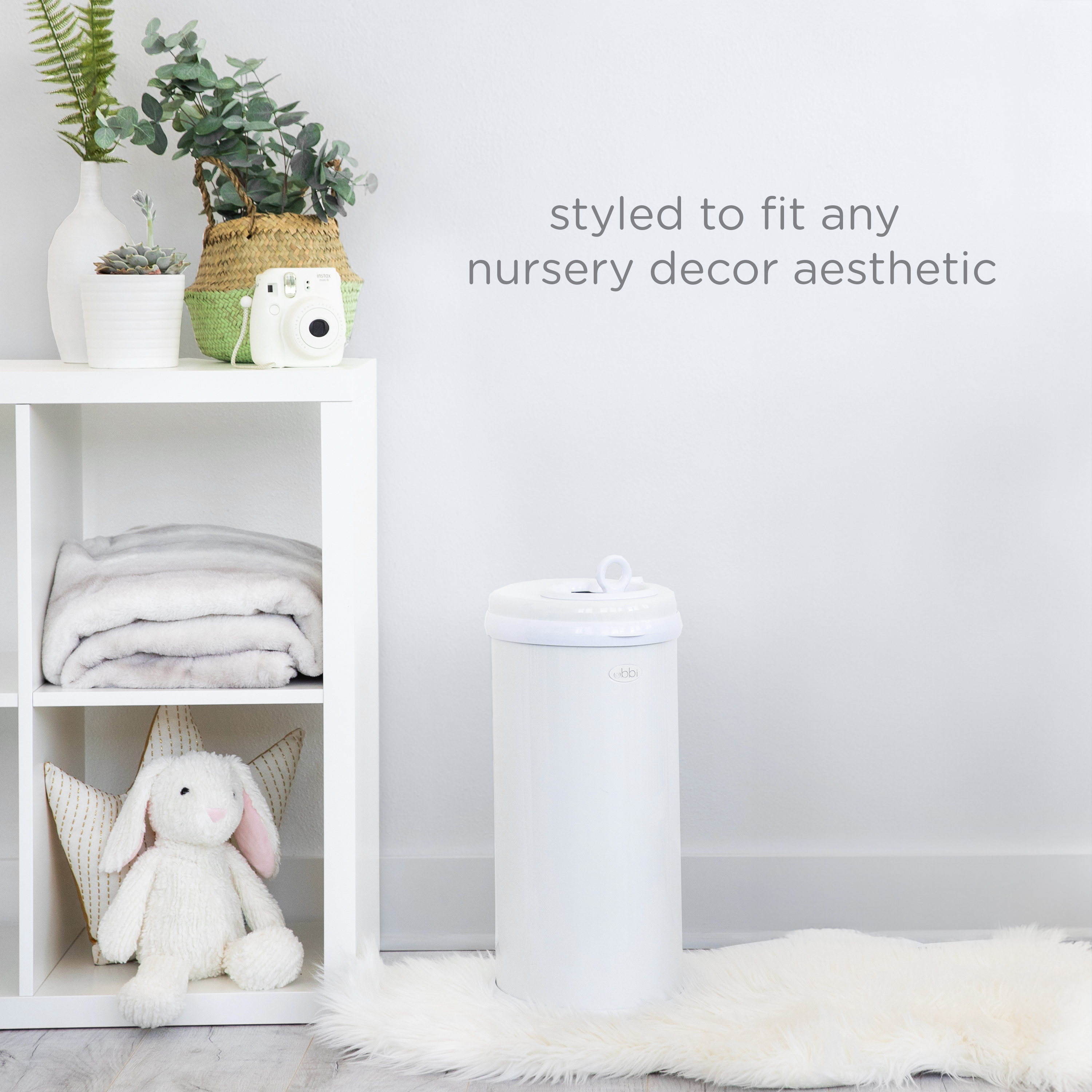 Ubbi Stainless Steel Diaper Pail, Odor Locking photo 8