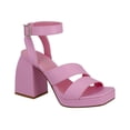 thumbnail image 1 of Zapatillas Casuales Rosas Kipon Altas Mujer Comodas rosa 26, 1 of 5