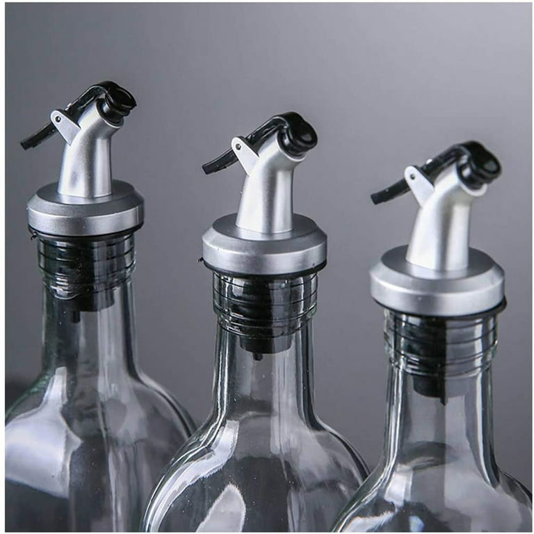 Drizzle Bottle for Chocolate Strawberries Juicing Bottles Glass 16oz Small  Bathroom Containers Glass Olive Oil Bottle Mouth Bottle Stopper Wine  Dispenser Wine Pourer Flip Top Stopper Kitchen Tool Oil 