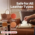 thumbnail image 7 of Kreair 3in1 Leather Wipes 75 XL Count, Clean, Condition & Restore Shine, Extra-Large 8"x10" Wipes for Car Seats, Shoes, Furniture & Bags, Thick, Durable & Non-Linting, Safe for All Leather Types, 7 of 7
