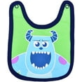 thumbnail image 4 of Monsters Inc. Sully Boys Single Onesie with 2 Bibs, Newborn, 4 of 5