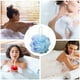 thumbnail image 1 of Toallas de baño con diseño de flores, suaves y que no se desparraman, con un acabado exfoliante, de gran belleza y agradables esponjas de baño., 1 of 9