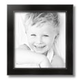 thumbnail image 2 of ArtToFrames 12" x 13" Honors Black with Silver Picture Frame, 12x13 inch Black Wood Poster Frame (WOM-5157),  Pack, 2 of 7