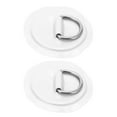 thumbnail image 4 of PVC D Patch, Reusable Durable Deck Accessories D-Ring Patch 2pcs  For Roof Racks Trailers Ground Sheets For PVC Inflatable Boat Kayak Canoe Yellow,Blue,Red,Emerald, 4 of 8