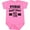 Raspberry, variant on Inktastic Wyoming Awesome Since 1890 Boys or Girls Baby Bodysuit