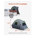 thumbnail image 3 of Pickup Truck Tent 5-5.2ft Bed, Waterproof Camping Tent for 2-3 Person, Truck Bed Tent with Windows, Portable Truck Camper Shell, 3 of 9