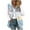 B-Light Blue, variant on Gealkoca Plus Size Oversized Vest Womens Fleece Warm Hooded Vest Color Block Sleeveless Zip Up Jacket with Pockets Womens Fall Winter Warm Outerwear