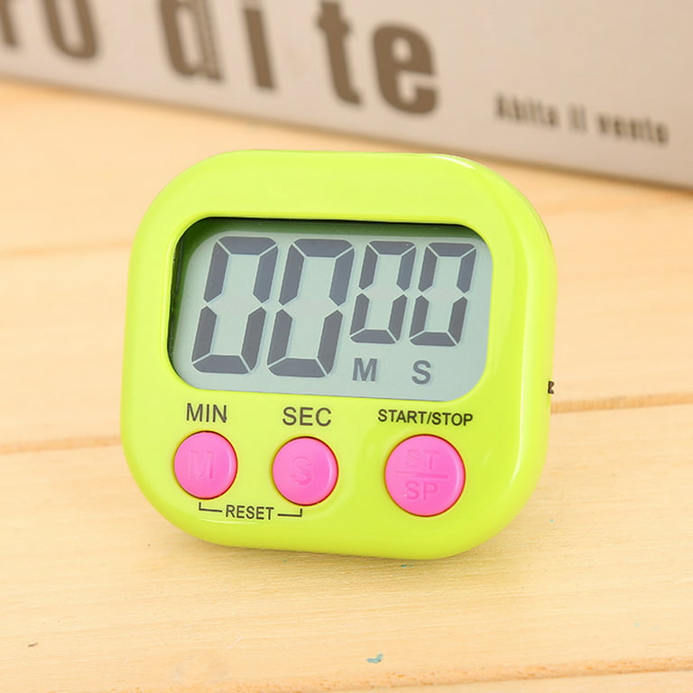 4-Piece Multi-Function Electronic Timer, Learning Management, Suitable for  Kitchen, Study, Work, Exercise Training, Outdoor Activities(not Including