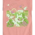 thumbnail image 3 of Pokémon - Sprigatito Cottage Garden - Girls Fitted Short Sleeve T-Shirt, 3 of 5