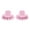 Pink, variant on vnanda Easy to Apply False Lashes 1 Pair False Eyelashes Eye Line Stamp for Easy Natural Looking Fake Bottom Lashes Reusable Plastic Stamp for Women Makeup