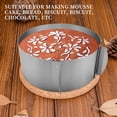 thumbnail image 6 of Cake Ring 6 to 12 Inch Adjustable Round Stainless Steel Cake Mousse Mould Ring Bakeware Cake Decorating Mold Baking Ring, 6 of 10