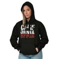 thumbnail image 4 of California Republic CA Bear Palm Tree Hoodie Sweatshirt Women Men Brisco Brands S, 4 of 6