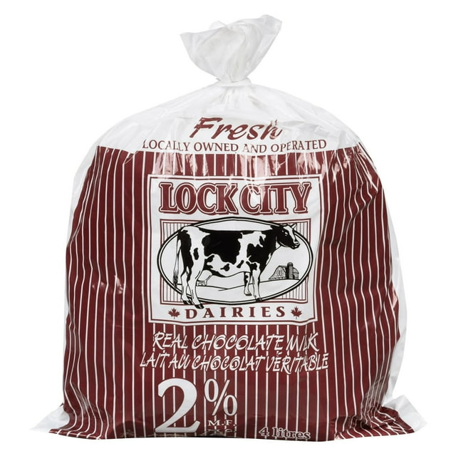 Lock City Dairies, Chocolate Partly Skimmed Milk 2%