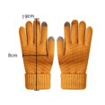 thumbnail image 5 of NIBOLOG 1 Pair Knitted Gloves Wear Resistant High Elastic Knitted Fabric Flexible Working Gloves for Travel, 5 of 8