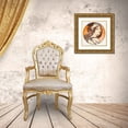 thumbnail image 3 of Mucha, Alphonse 20x20 Gold Ornate Wood Framed with Double Matting Museum Art Print Titled - Stained glass window for the facade of the Fouquet boutique, 3 of 4