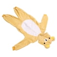 thumbnail image 4 of Pijama de una pieza de dibujos animados, lindo oso de franela de peluche, mono de animal para dormir para niños en casa, amarillo, 105/47,2 pulgadas, 4 of 14