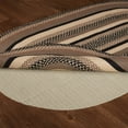 thumbnail image 3 of VHC Brands Sawyer Mill 36 x 60" Charcoal Creme Jute Oval Rug w/Non Skid Pad, 3 of 6