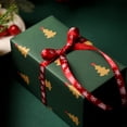thumbnail image 3 of QJUHUNG Christmas Ribbon  Mixed 0.39 Inch And 0.59 Inch  16 Feet Per Roll - Red - Best For Gift Wrapping & Christmas Decoration - Perfect Gift for Holiday Celebrations, 3 of 6