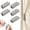 Metal:5 Pack, variant on Fountwell Magnetic Curtain Clips – Hold Curtains Closed, Detachable Buckle, No Drill, Privacy Protection for Indoor & Outdoor Patio Curtains