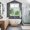 Grass Green, variant on St. Patrick's Kitchen Curtains Window Panels, Lucky Shamrock Green Eucalyptus Floral Plants Insulated Window Treatment Curtain, Grommet Curtains for Bedroom/Living Room/Bathroom, 2 Piece 27.5"Wx39"L