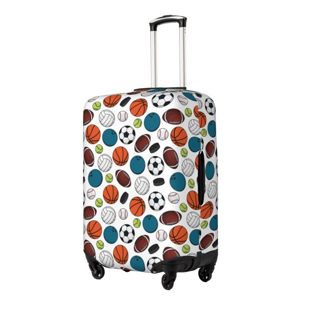 Balery Color Balls Funda de equipaje, fundas para maletas, elástica, lavable, protector de maletas, compatible con maletas de 18 a 32 pulgadas-X-Large