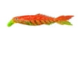 thumbnail image 1 of weibbin Mino Fish Road Ya Bicolor Multi Fish Soft Bait Multicolor Multi Size Scissors Fish Tail False Bait Soft Bait, 1 of 5