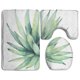 thumbnail image 1 of Juego de alfombras de baño ABPHQTO Cactus aislado acuarela 3 piezas, 1 of 2