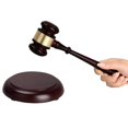 thumbnail image 3 of Handcrafted Wood Gavel Mallet Hammer with Sound Block for Judge /Auction Sale (Wine Red), 3 of 6