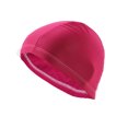 thumbnail image 1 of Gorros de Natación Elásticos Únicos 1 Pc 5.51"x8.66" Rosa Púrpura, 1 of 6