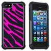 Apple iPhone 6 Plus / iPhone 6S Plus Cell Phone Case / Cover with Cushioned Corners - Pink Zebra