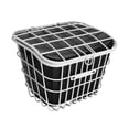 thumbnail image 4 of Panier de Vélo Cadeau Garçons Sac de Magasinage Chat Cyclisme Support de Cyclisme Panier de Rangement Blanc B, 4 of 10