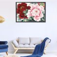 thumbnail image 4 of Cuadros Decorativos 5D diamante pintura completo redondo taladro DIY peonía flor Rhinestone dibujo mosaico Tmvgtek embutido en tela, 4 of 9