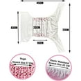 thumbnail image 2 of CutiePlusU Adult Cloth Diaper Washable Adult Pocket Nappy Cover Adjustable Reusable Breathable Leak Free - Pink Dot, 2 of 3