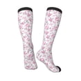 thumbnail image 4 of Haiem Rose Flowers Socks, Funny Novelty Crazy Design Cotton Socks Sports Socks Knee High Socks For Men, Women,1Pairs - Gift For Working Friends, 4 of 9