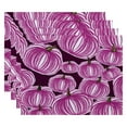 thumbnail image 3 of E by Design Flipping for Fall Pumpkins-A-Plenty Placemat - Set of 4, 3 of 5