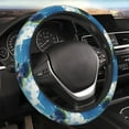 thumbnail image 4 of Uemuo Fantasy Treehouse Planet Scene Printed Car Elastic Steering Wheel Cover - Universal Car Accessory for Diverse Cars Anti-Slip, and Comfortable- 15", 4 of 8