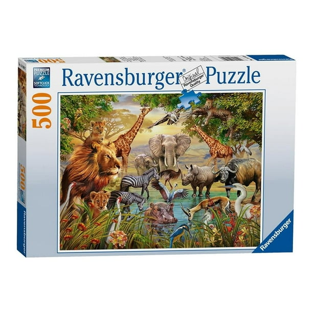 Rompecabezas Ravensburger Puzzle Mundo Animal Salvaje 500 piezas
