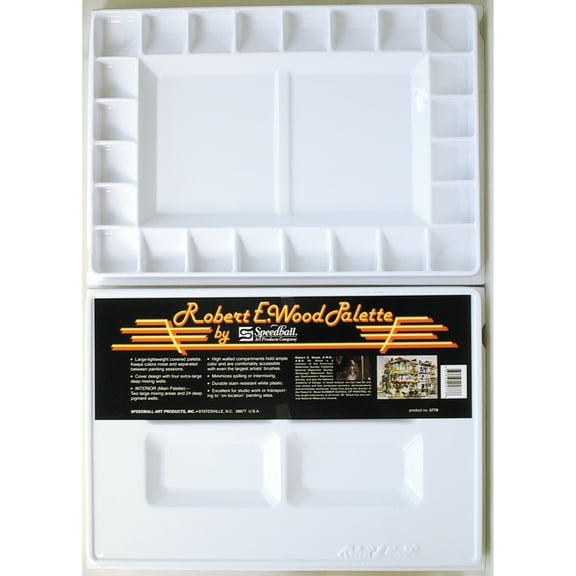 Speedball Robert E. Wood Palette, 24 Wells