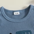 thumbnail image 4 of Akiihool Toddler Boys Summer Sets Sleeveless Tank Top + Camo Shorts Outfits for Casual Playwear(Blue,6-12 Months), 4 of 8