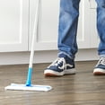 Great Value Wet & Dry Mop Sweeper Kit, (1 Mop Kit, 10 Pad Refills