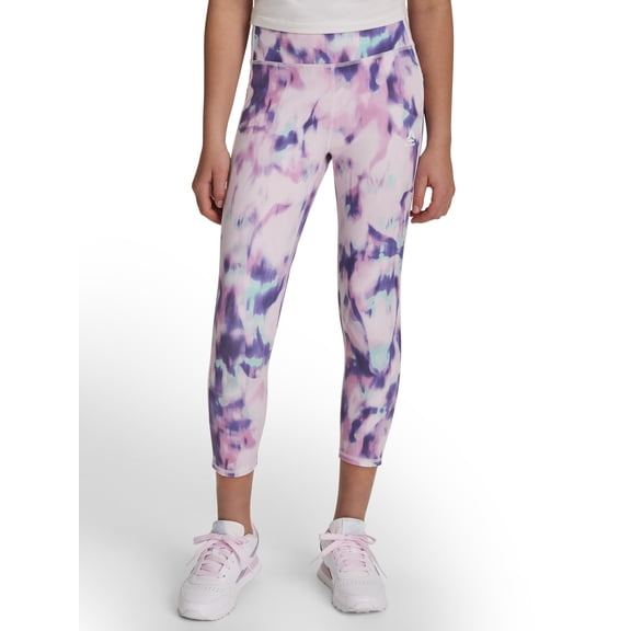 Reebok Girl's Performance Printed Cascade Leggings, Sizes 4-18