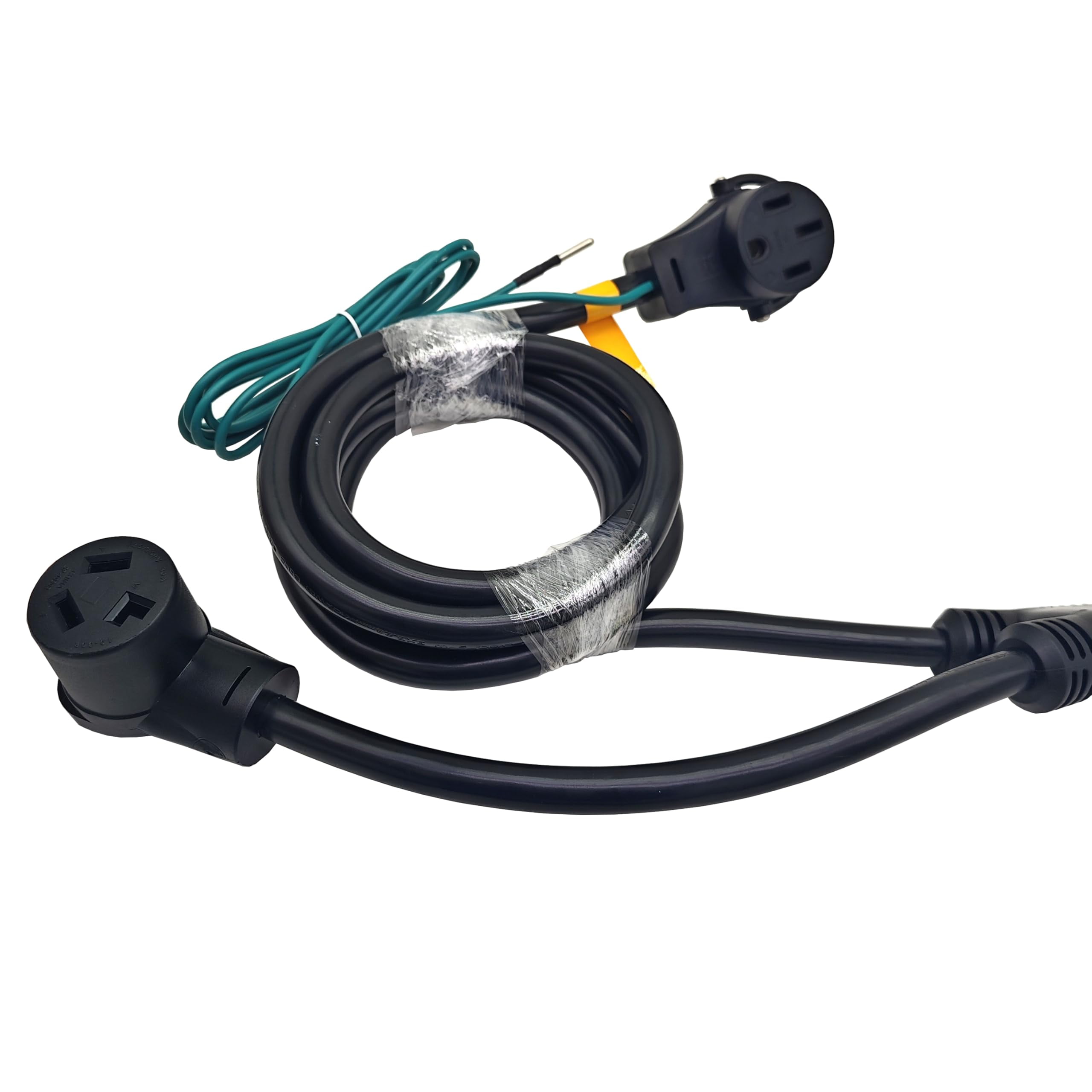 Parkworld 60318B Y Splitter Cord Adapter, NEMA 10-30 Male Plug to Dryer 10-30 ＆ RV/EV 14-50 Female Receptacle, Dryer 30 AMP 3-prong (10FT)