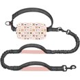thumbnail image 1 of Laisse pour Chien Mains Libres avec Poche Zippée, Double Poignée Rembourrée et Élastique Durable pour Promenade, Jogging et Course pour Chats et Chiens, 1 of 9