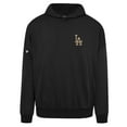 thumbnail image 2 of Men's Levelwear Black Los Angeles Dodgers Contact Oversized Pullover Hoodie, 2 of 4